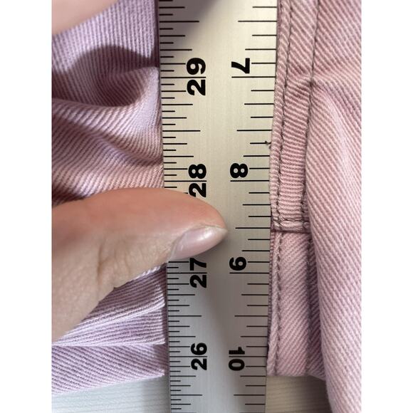 VENUS Jeans Womens 4 Pink White Ombre Dip Dye Skinny Stretch Denim 5-Pocket - Picture 5 of 11